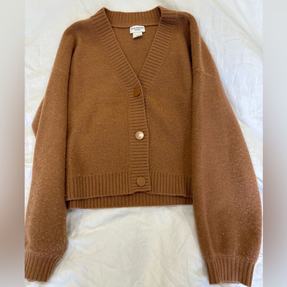 Club Monaco cashmere cardigan